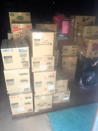 大分市　T様の引越しお荷物一時保管しております。